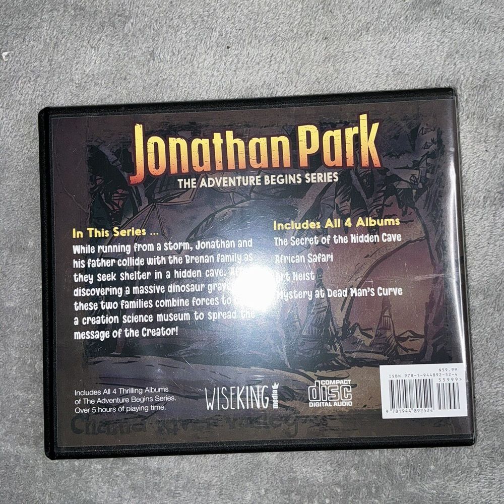 JONATHAN PARK The Adventure Begins Series Vol 1 4 DISC SET CD Audiobook - Picture 2 of 5